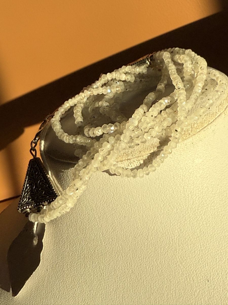 Catenine: Mondstein Kette NEU – Nuovo e nell'imballaggio originale da Basel venduto da Chili007 4
