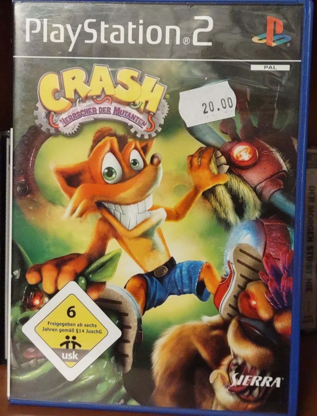 Sony Giochi: Crash Bandicoot PS2 Multi langues – Usato da Fribourg venduto da PastGame