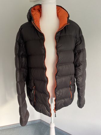 CMP Daunenjacke Gr. 50 Braun/Orange - Winter Jacke Top!