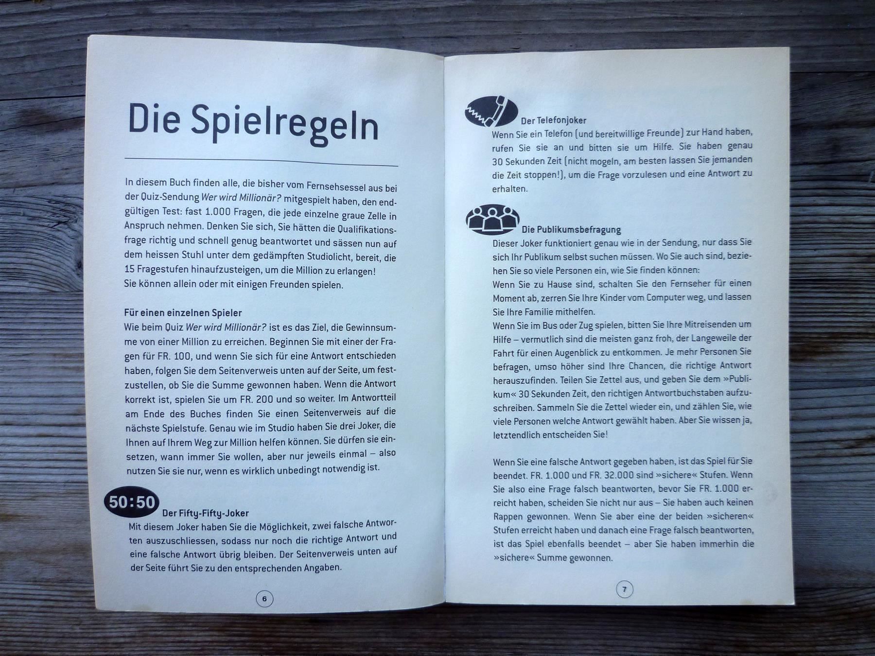 Giochi: Wer wird Millionär, CH - Ausgabe, Spiel und Buch – Usato da Aarau venduto da Rdodger 2