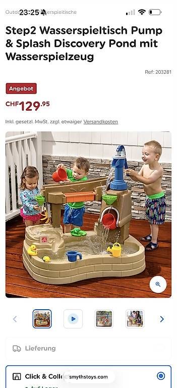 Sandkasten: Wassertisch Step2 – Gebraucht aus Oberwangen TG von Samsells 1
