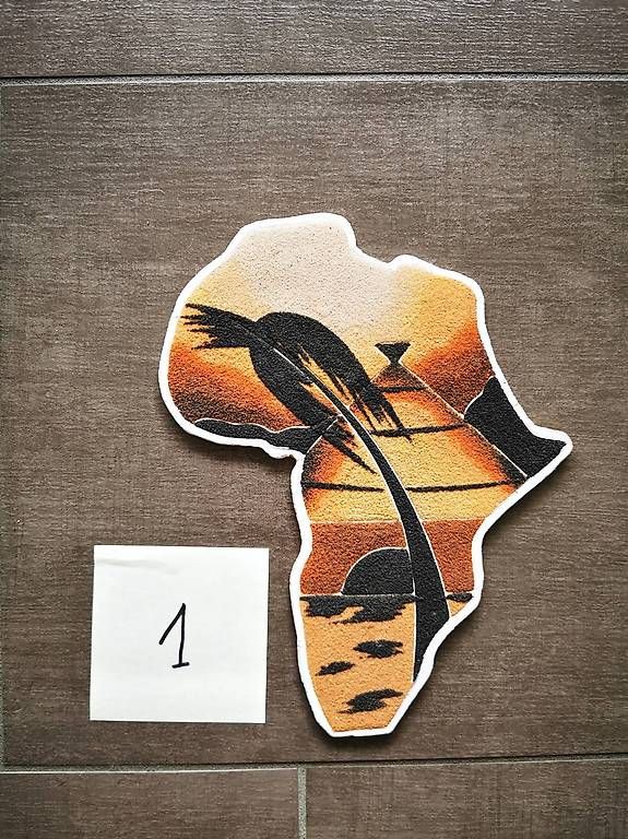 Tutte le decorazioni: Cadres et décos africains – Usato da Leytron venduto da Fleur1234 1