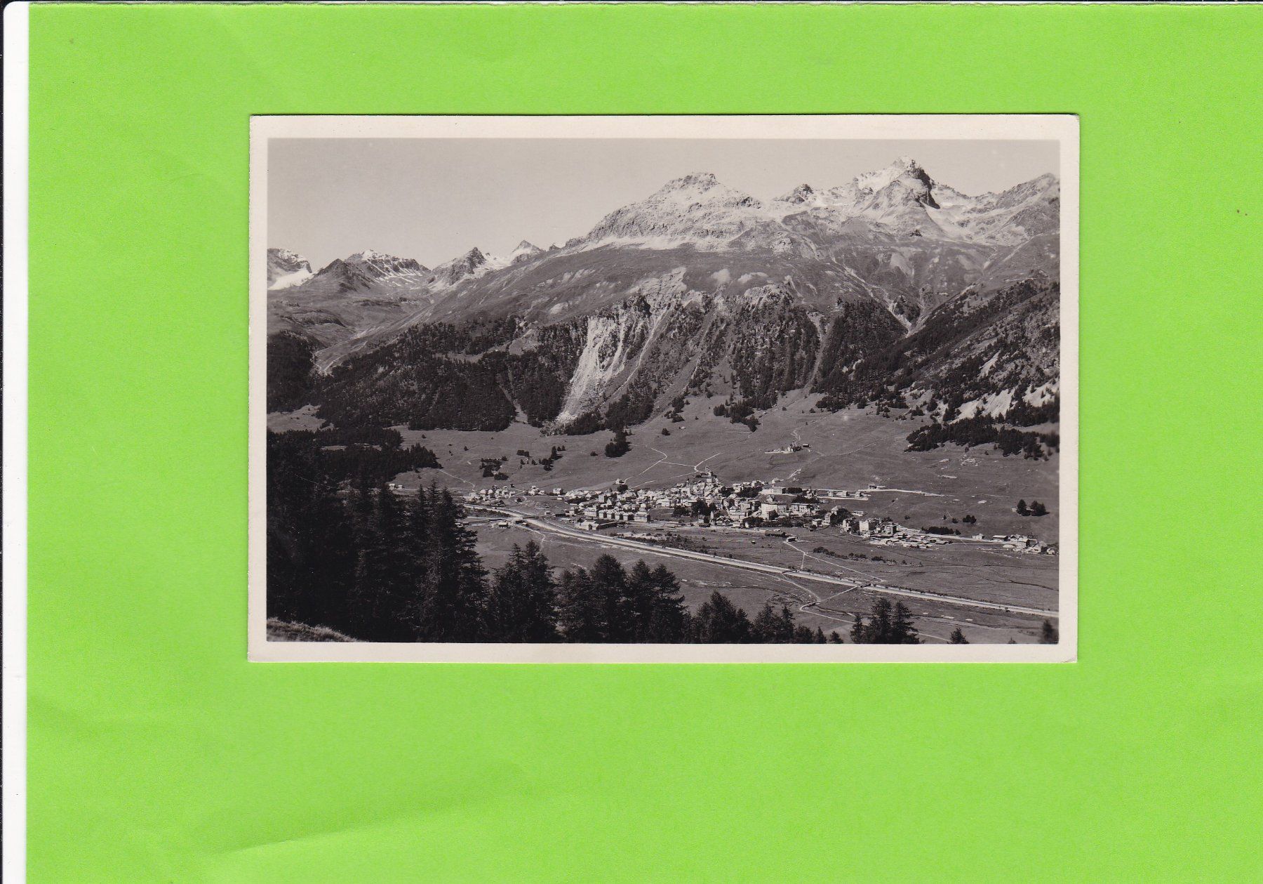 Cartoline postali: Samaden – Usato da St. Peterzell venduto da neckertal
