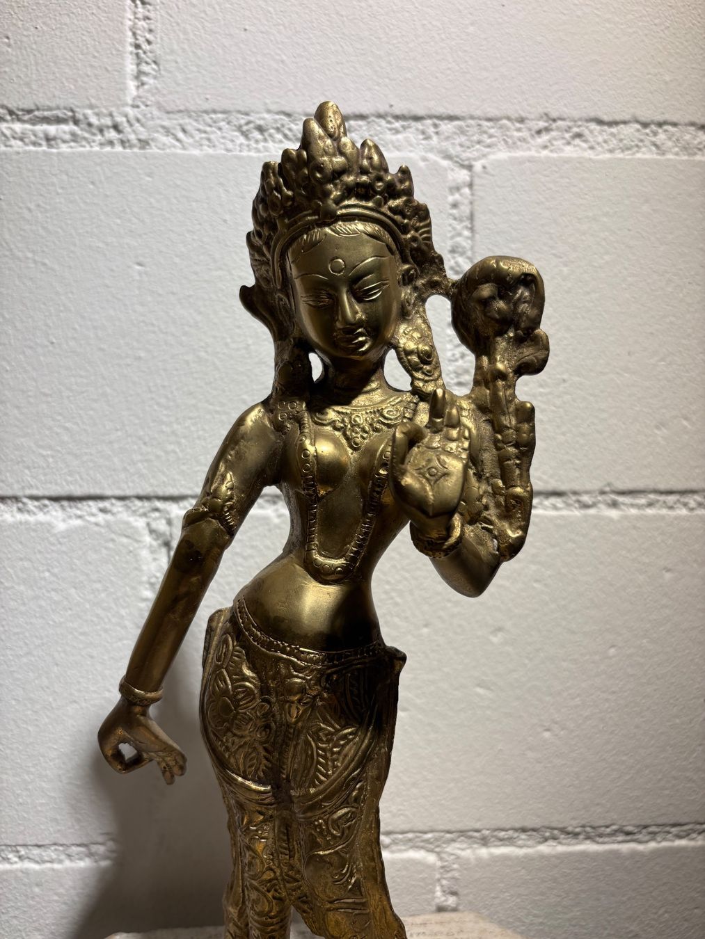 Sculture & Statue: Dewi Tara Messing 29 cm – Usato da Lenggenwil venduto da Unique_ 3