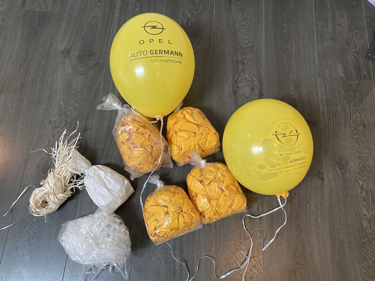 Toutes les décorations: 400 Luftballons Opel mit Verschlüssen – Neuf (Voir description) à Hägglingen par Karin0802 2