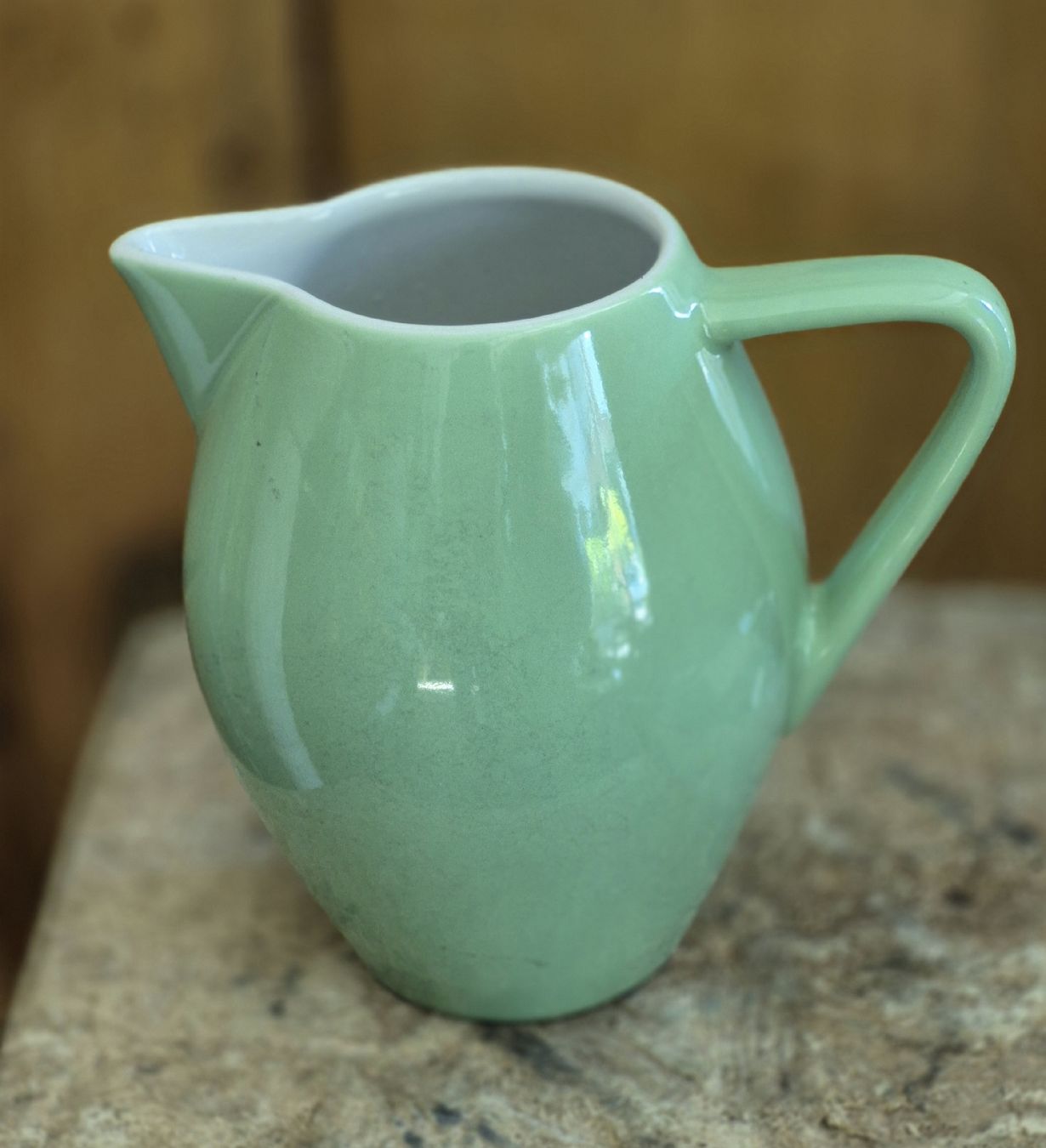 Rössler Caraffe: RÖSSLER VINTAGE kleiner Krug hellgrün – Usato da Genève venduto da antade 1