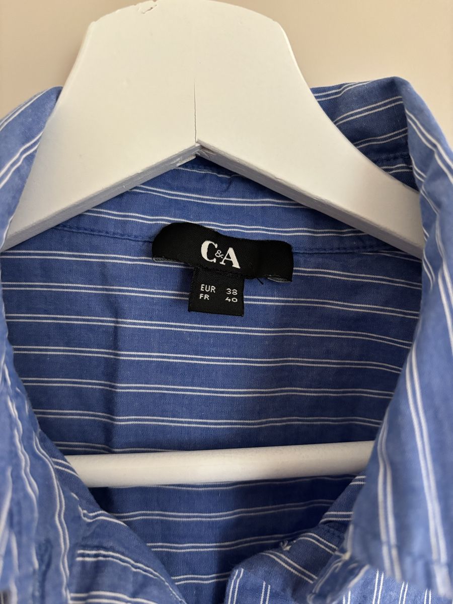C&A Camicette: C&A Hemd gestreift Gr. M – Nuovo (secondo la descrizione) da Arbon venduto da Viktoriaa 1