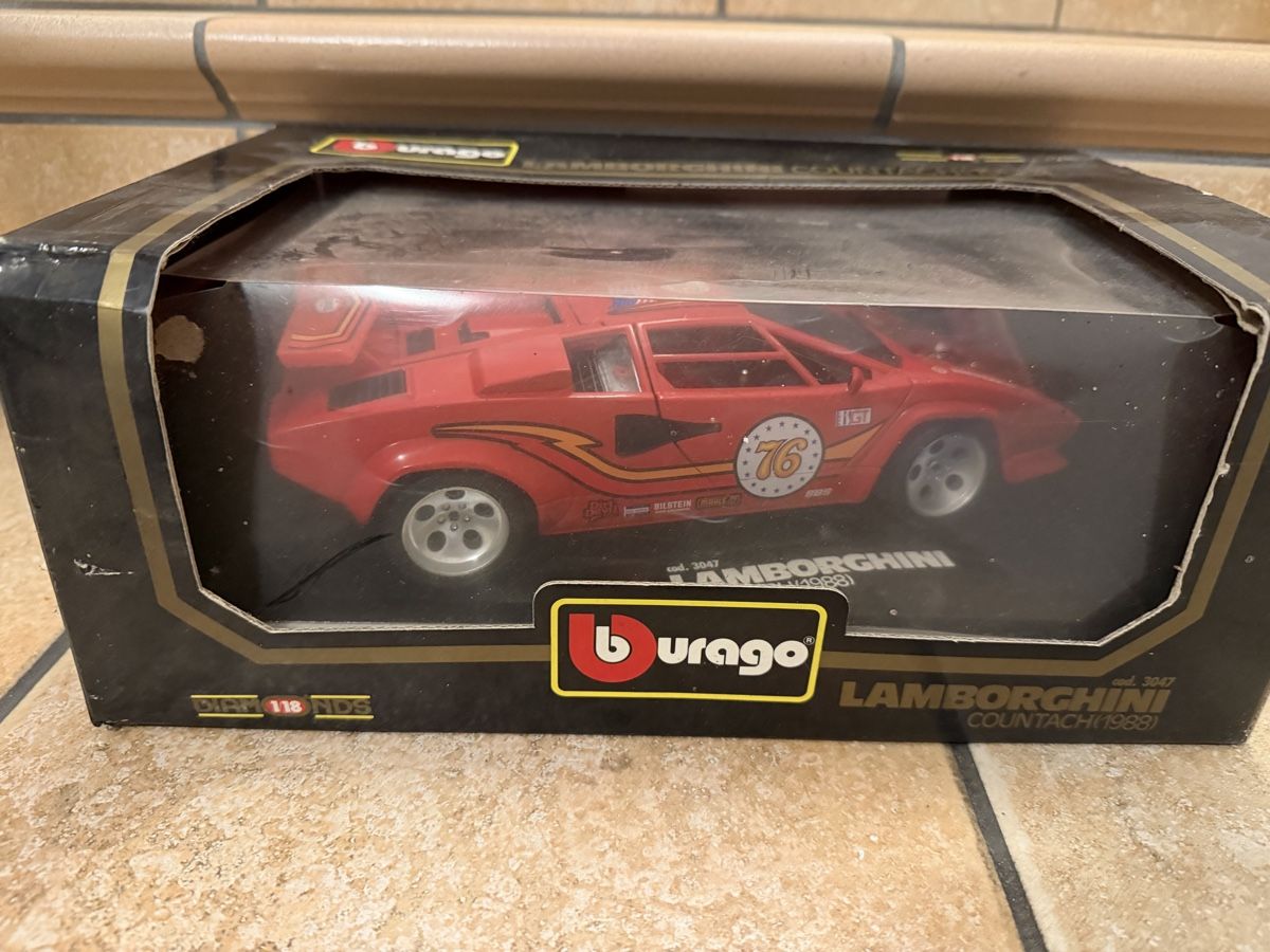 Bburago Modellini d'auto: BBURAGO LAMBORGHINI VINTAGE 1:18 – Nuovo e nell'imballaggio originale da Gordola venduto da Topino02 1