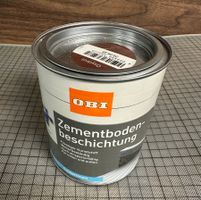 OBI Zementbodenbeschichtung Oxydrot, Neu, ungeöffnett!