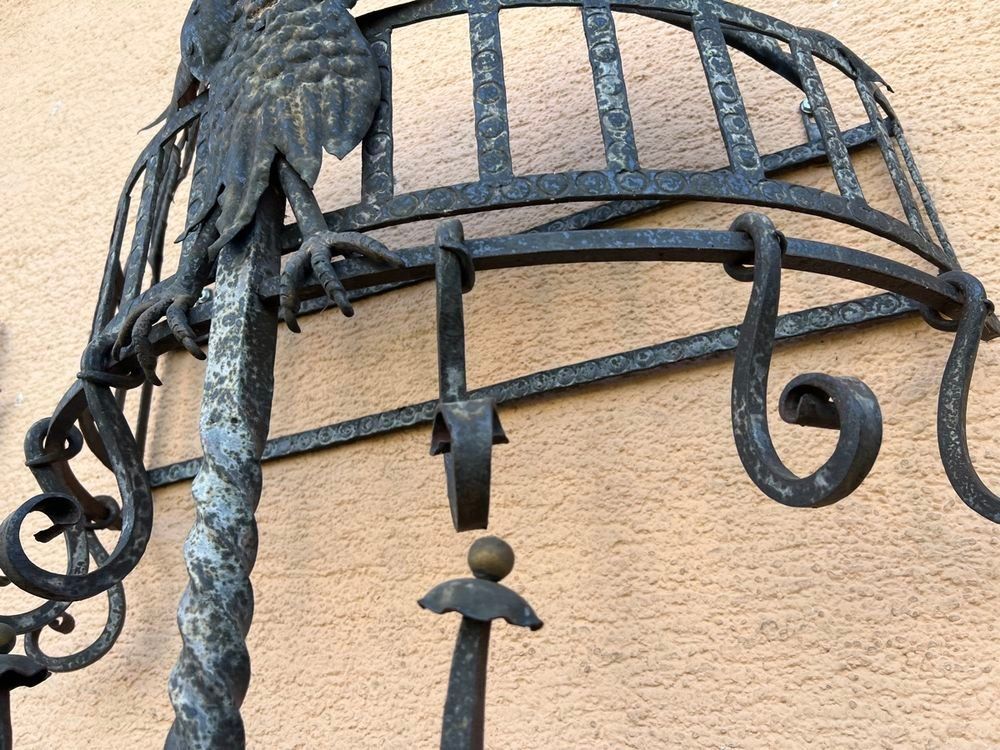 Guardaroba: Antikes Schmiedeeisen Garderoben Gestell – Usato da Mellingen venduto da Oelquelle 5