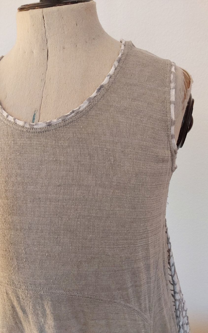 Kleider: Kleid Leinen Jersey vetono Grösse II – Gebraucht aus Köniz von scopello12 1
