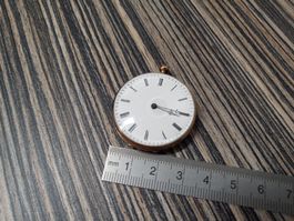 Taschenuhr Cylindre 10 rubis Genève 18K