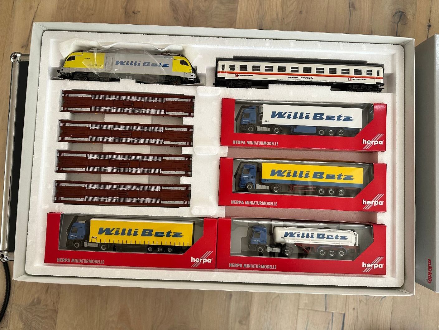 Märklin Modelleisenbahnen: Märklin Set 152549 Willi Betz – Neu und originalverpackt aus loveresse von Sam100695 1