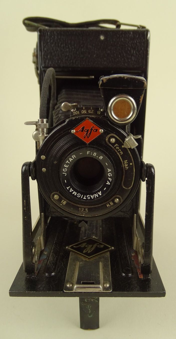 Agfa Appareil photo: AGFA ANASTIGMAT JGETAR BALGENKAMERA – D'occasion à Grüningen par Kartensammler 1