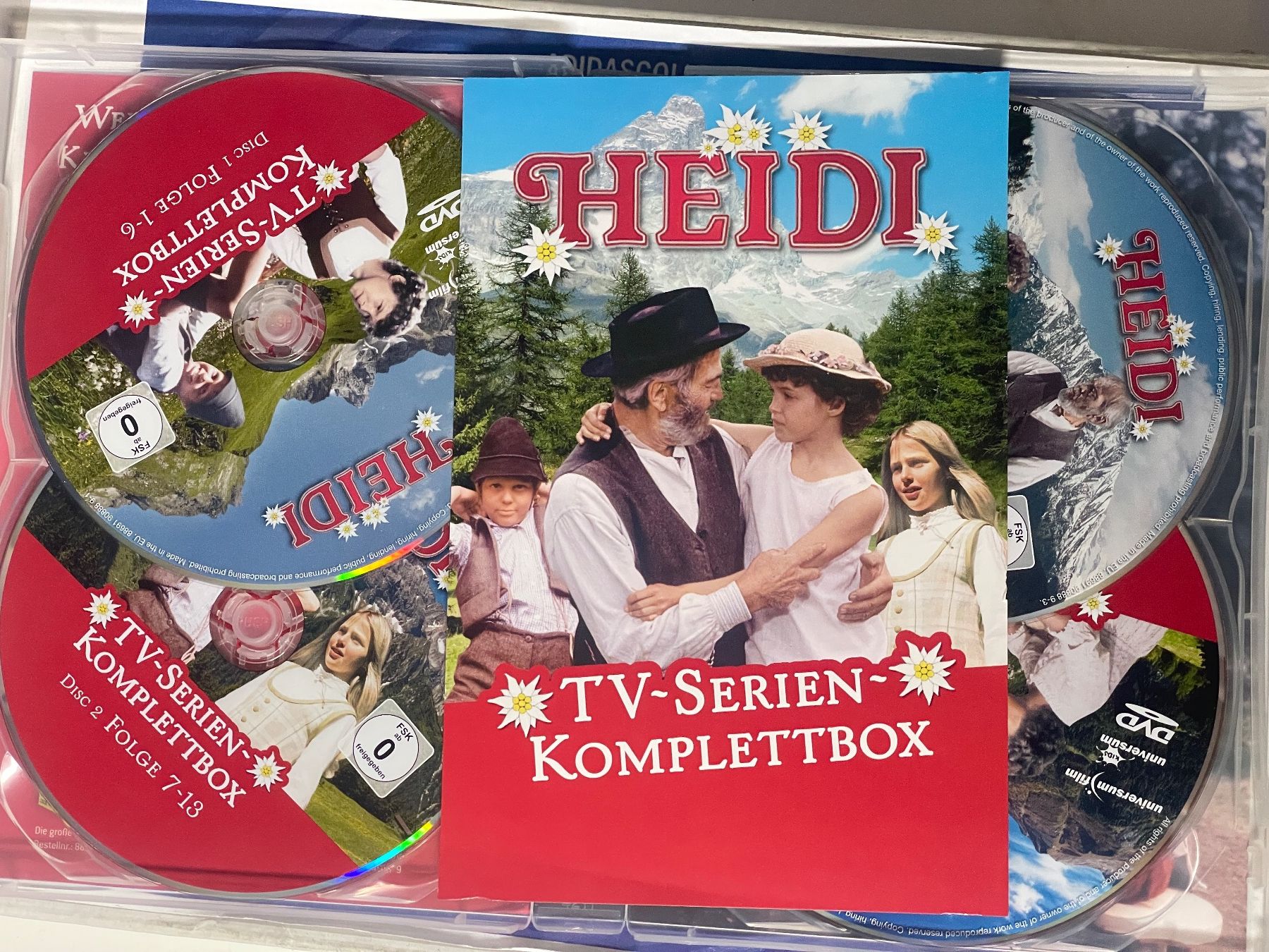 Tous les DVDs: Heidi komplett – D'occasion à Muri b. Bern par AdidasCollector