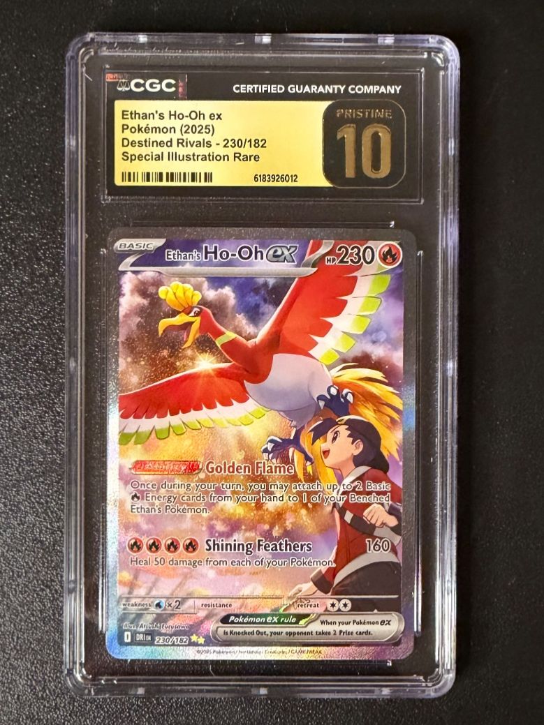Pokémon Carte collezionabili: Ethans Ho-Oh ex #230/182 CGC Pristine 10 – Nuovo (secondo la descrizione) da Niedergösgen venduto da SwissPokeCards