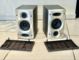 Kenwood LS-M31 Wooden Bookshelf Stereo Speakers