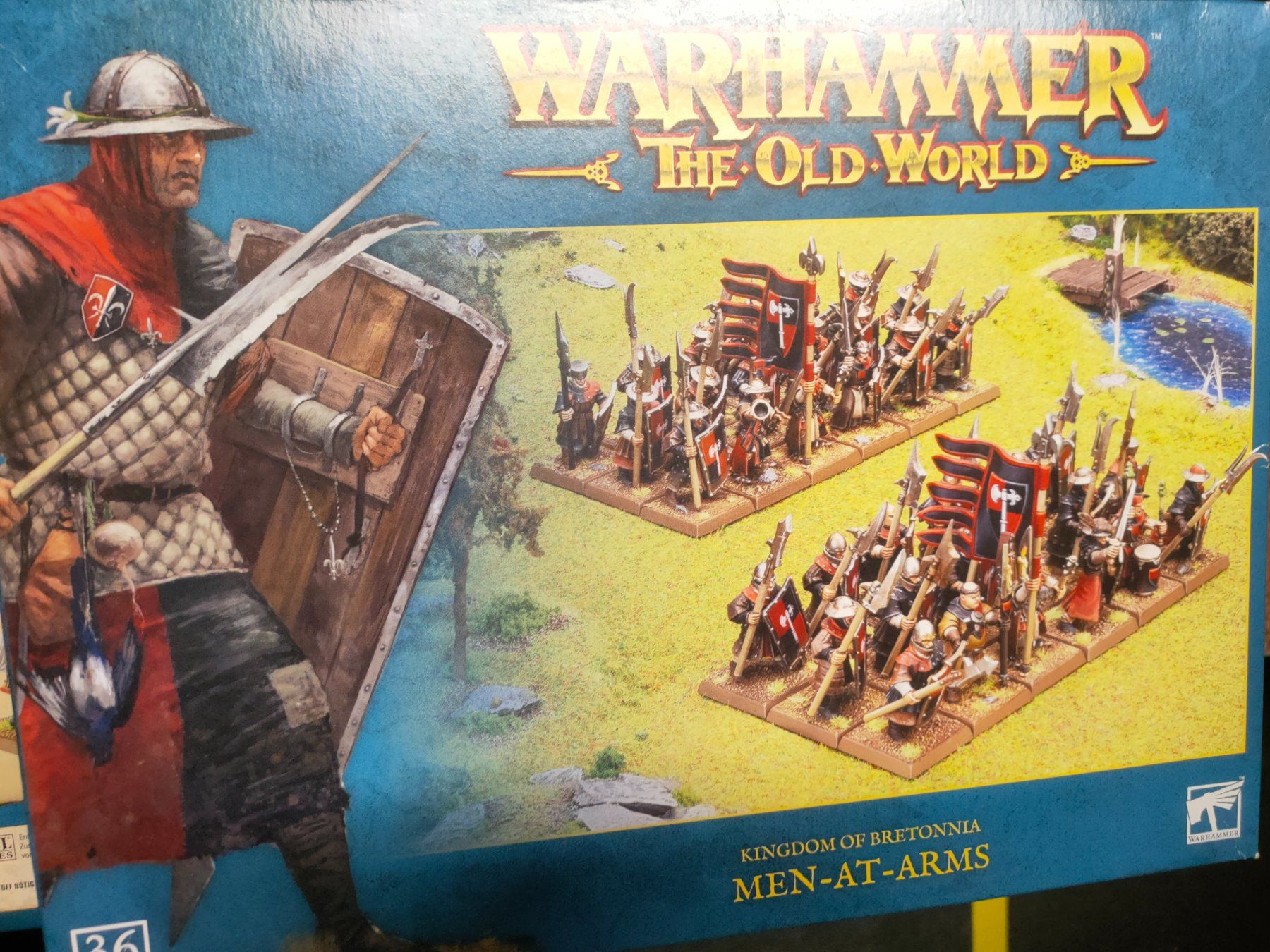 Kit di modellismo & Modellini statici: Warhammer Bretonen TOW Oldhammer Fantasy – Nuovo e nell'imballaggio originale da Baden venduto da Araneus 3
