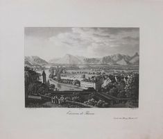 Thun  Aquatinta von Schmied
