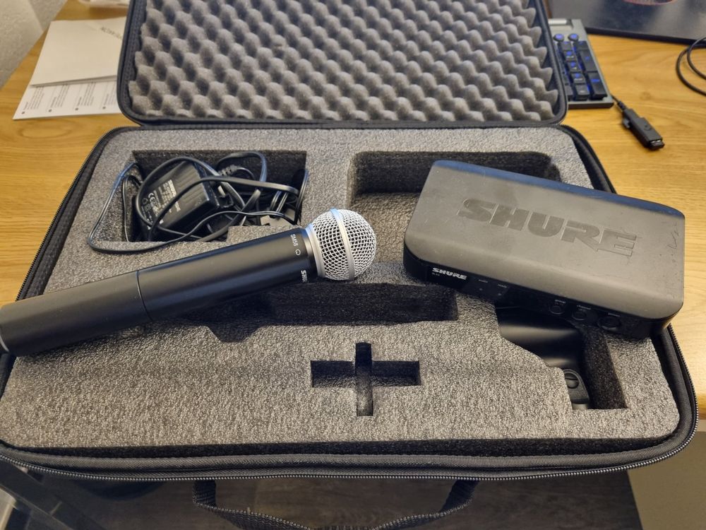 Shure BLX24/SM58 M17 (Gebraucht) in Les Breuleux für CHF 200 – mit ...