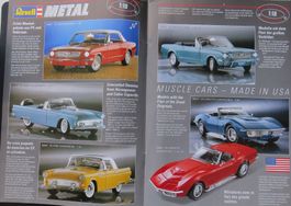 Revell Katalog metal 1:18 und 1:24 von 1994/1995