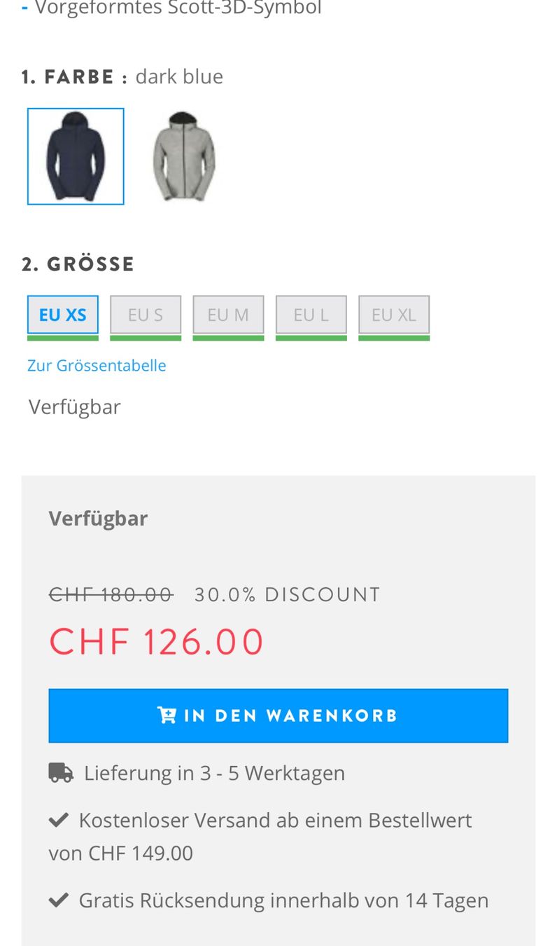 Maglioni & Felpe: Scott Merino Hoody – Nuovo e nell'imballaggio originale da Meikirch venduto da sve_6cbb 8