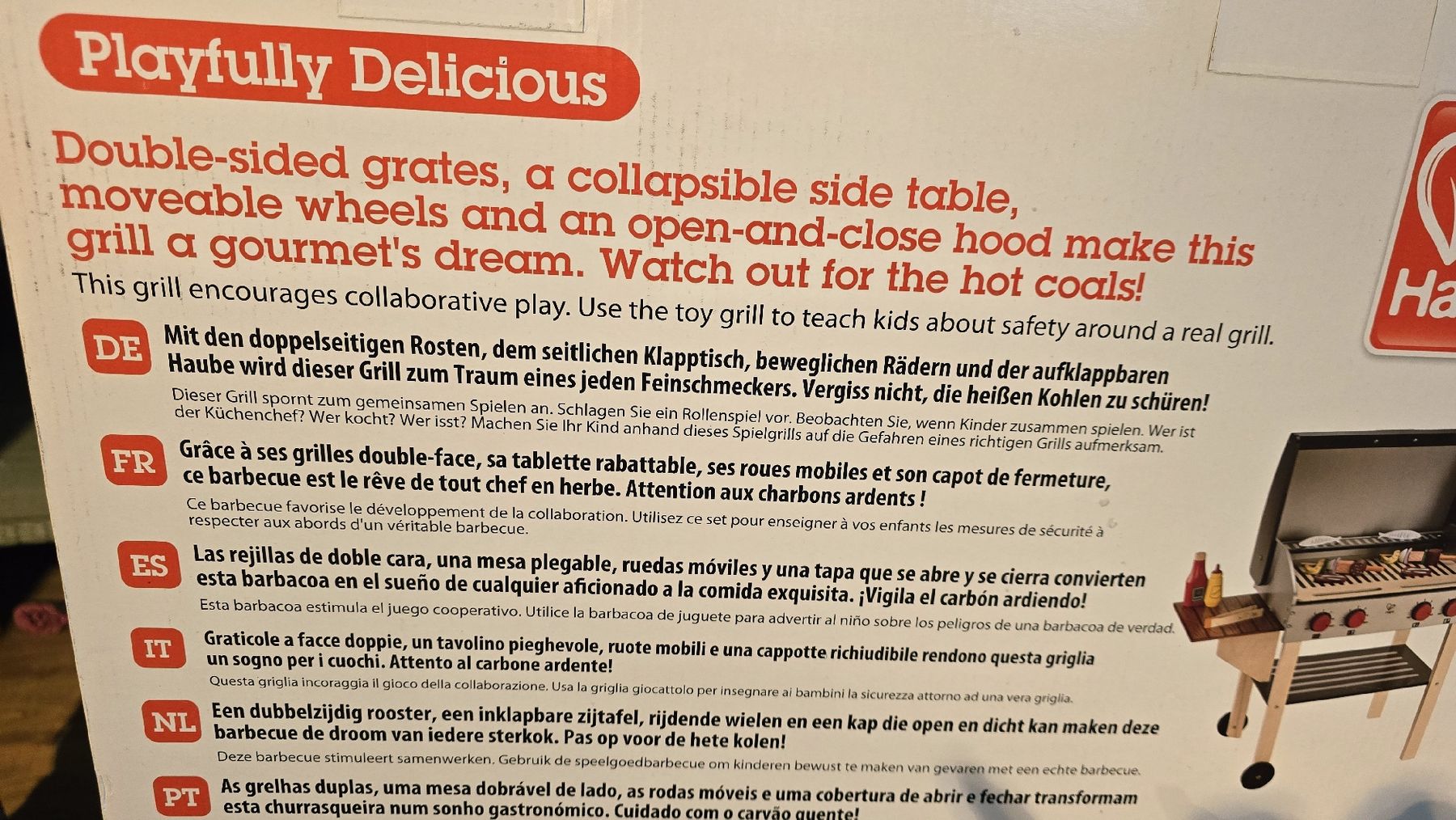 Hape Giocattoli: Hape Gourmet Grill mit Zubehör – Nuovo e nell'imballaggio originale da Dussnang venduto da Priska2285 3