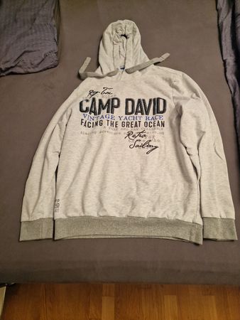 Camp David Hoodie, Gr. XL, Grau, Kuschelig für den Herbst!