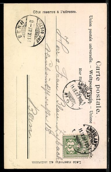 Cartoline postali: AK Murten, Der Obelisk – Usato da Berlin venduto da bartko-reher 1