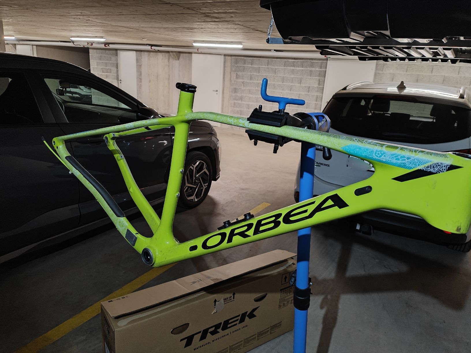 Orbea Pièces détachées: Cadre Orbea Alma en carbone – D'occasion à Pampigny par eidon84 1