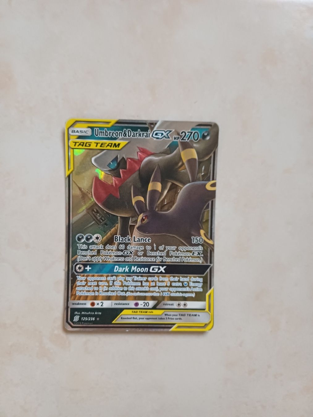 Pokémon Carte collezionabili: umbreon et darkrai – Nuovo (secondo la descrizione) da Courroux venduto da JODIETIMEODIEGO
