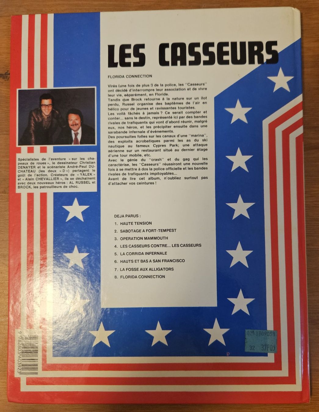 Fumetti: Les casseurs N 8 E.O. (T.B.E.)  Florida connection – Usato da Prévonloup venduto da bitume1975 2