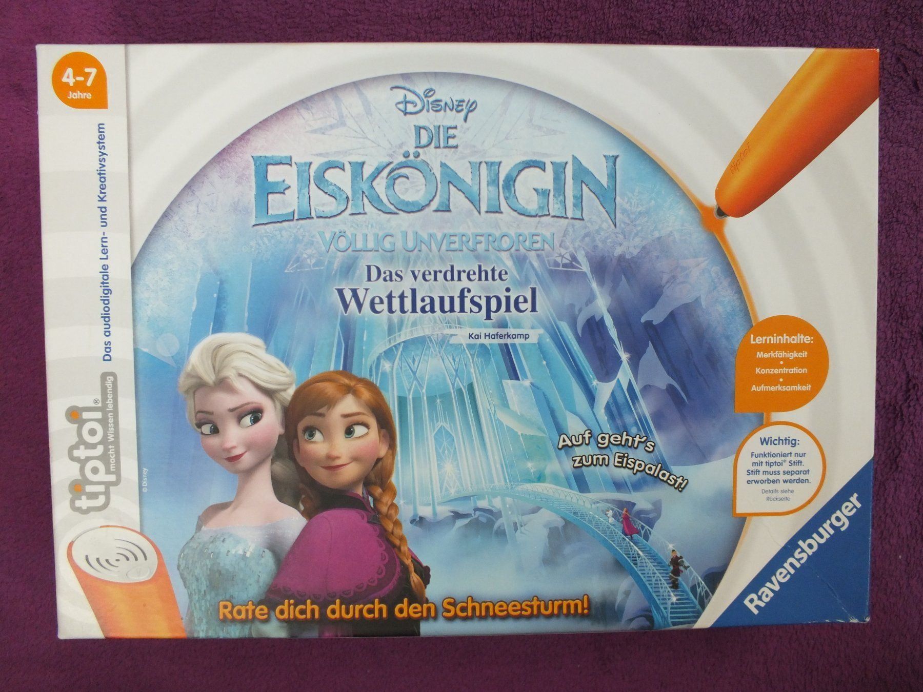 Ravensburger Giochi: tiptoi Spiel -" Die Eiskönigin..." – Usato da Müllheim Dorf venduto da Seeeule01