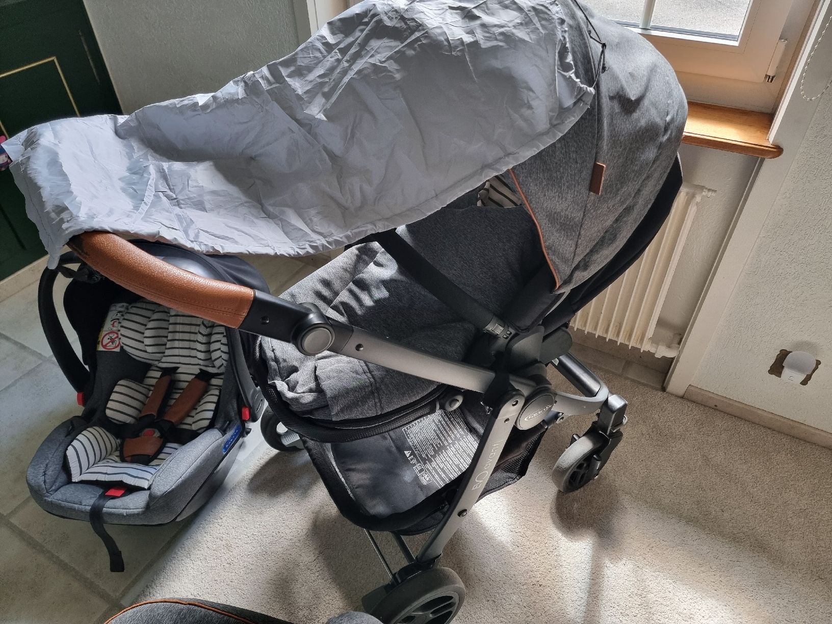 Carrozzine: Poussette GRACO Evo trio + base isofix – Usato da St-Imier venduto da Sarah_b31 2