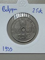 Belgique - 25 centimes - 1939