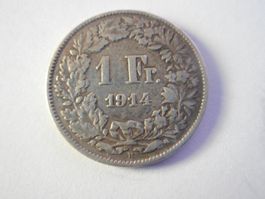 1 Fr. 1914  silber