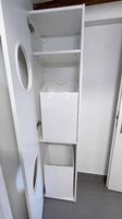 Armoire à linge IKEA NYSJÖN - blanche - 40 x 178 cm