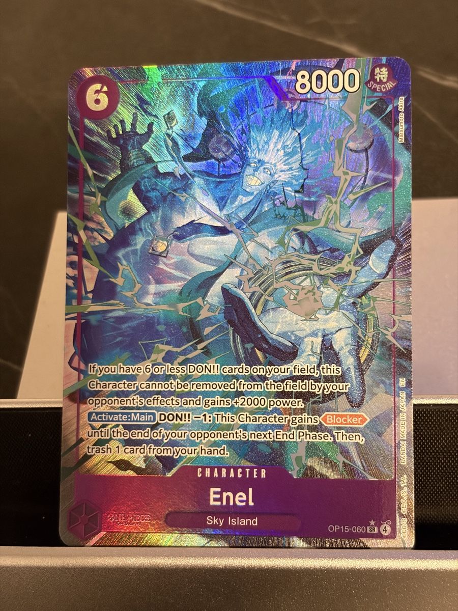 Bandai Sammelbilder & Trading cards: One Piece OP15-060 Enel, Englisch – Neu (gemäss Beschreibung) aus St. Gallen von cambitcg