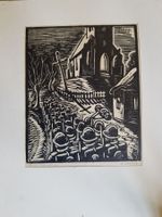 gravure sur bois signée ?Sasykin