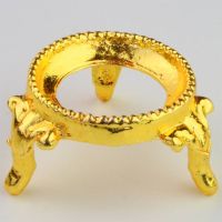 Kugelständer - Metall goldfarben