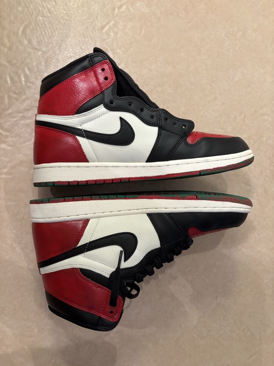 Jordan Herrenschuhe: Jordan 1 High pine green Custom, Gr. 44 – Neu und originalverpackt aus Winkel von khm_d9mz 2