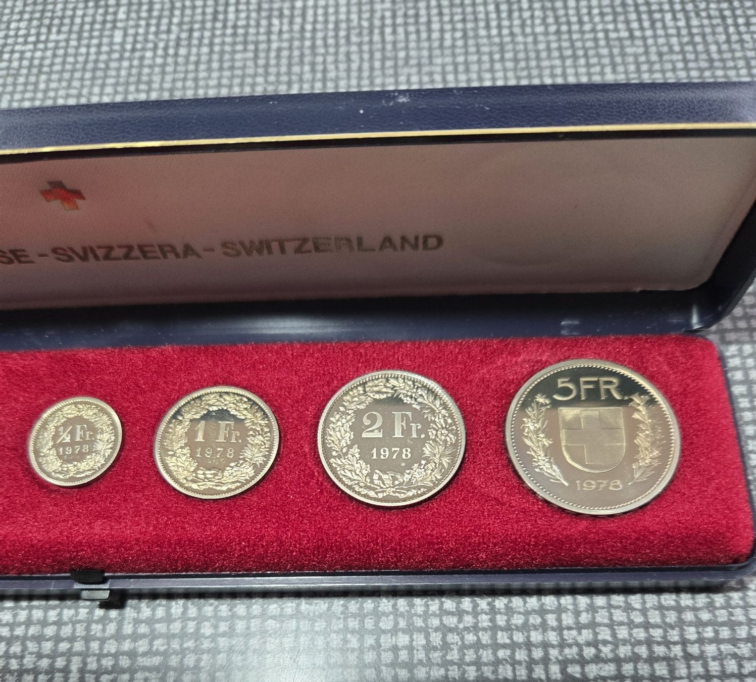 Tutti le monete: Münzsatz 1978 – Usato da Gelterkinden venduto da Vabis62 1