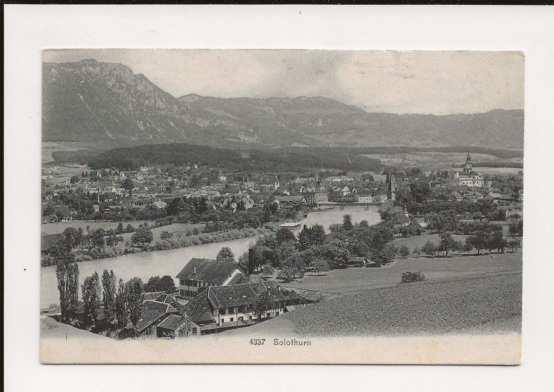 Cartoline postali: AK 1915 Solothurn - Feldpost – Usato da Greifensee venduto da 315WDO