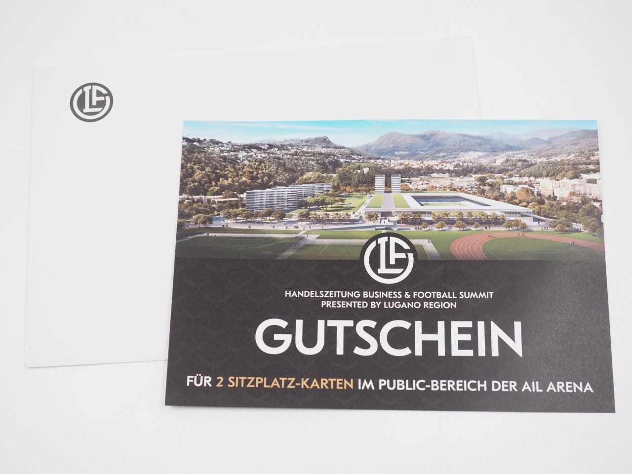 Gutschein: 2 Sitzplätze in der AIL Arena Lugano (26102107) (Neu (gemäss ...