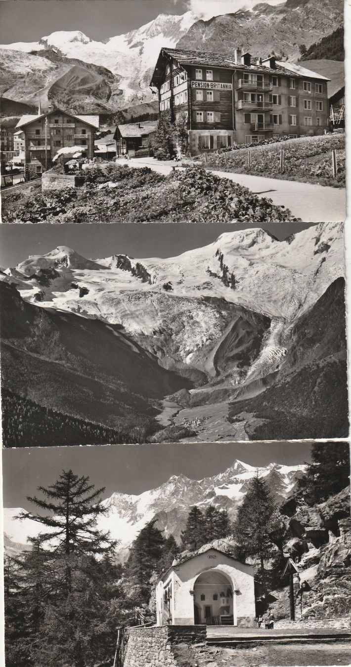 Cartes postales: 5 Ak Saas Fee – D'occasion à Rorschacherberg par fratovi2 1