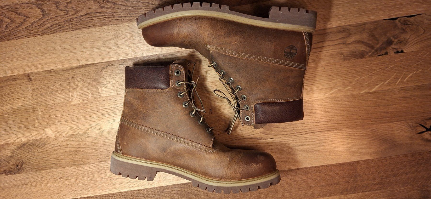 Timberland Scarpe da uomo: Timberland Boots Leder – Nuovo (secondo la descrizione) da Zürich venduto da snooz67 2