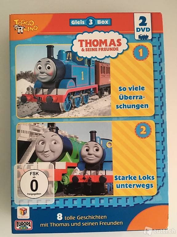 Alle DVDs: Thomas & seine Freunde - Gleis 3 Box (2x DVDs) – Gebraucht aus Sursee von k12g223 1