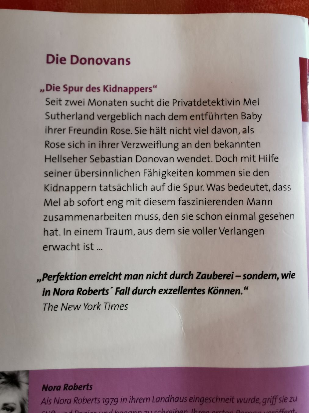 Libri: Nora Roberts, Die Donovans – Usato da Kölliken venduto da mar5742 2