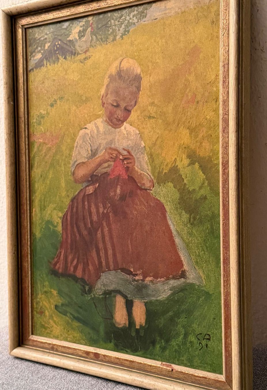 Arts picturaux & lithographies: CUNO AMIET 1891 BILD – D'occasion à Basel par PAUL_ART 5