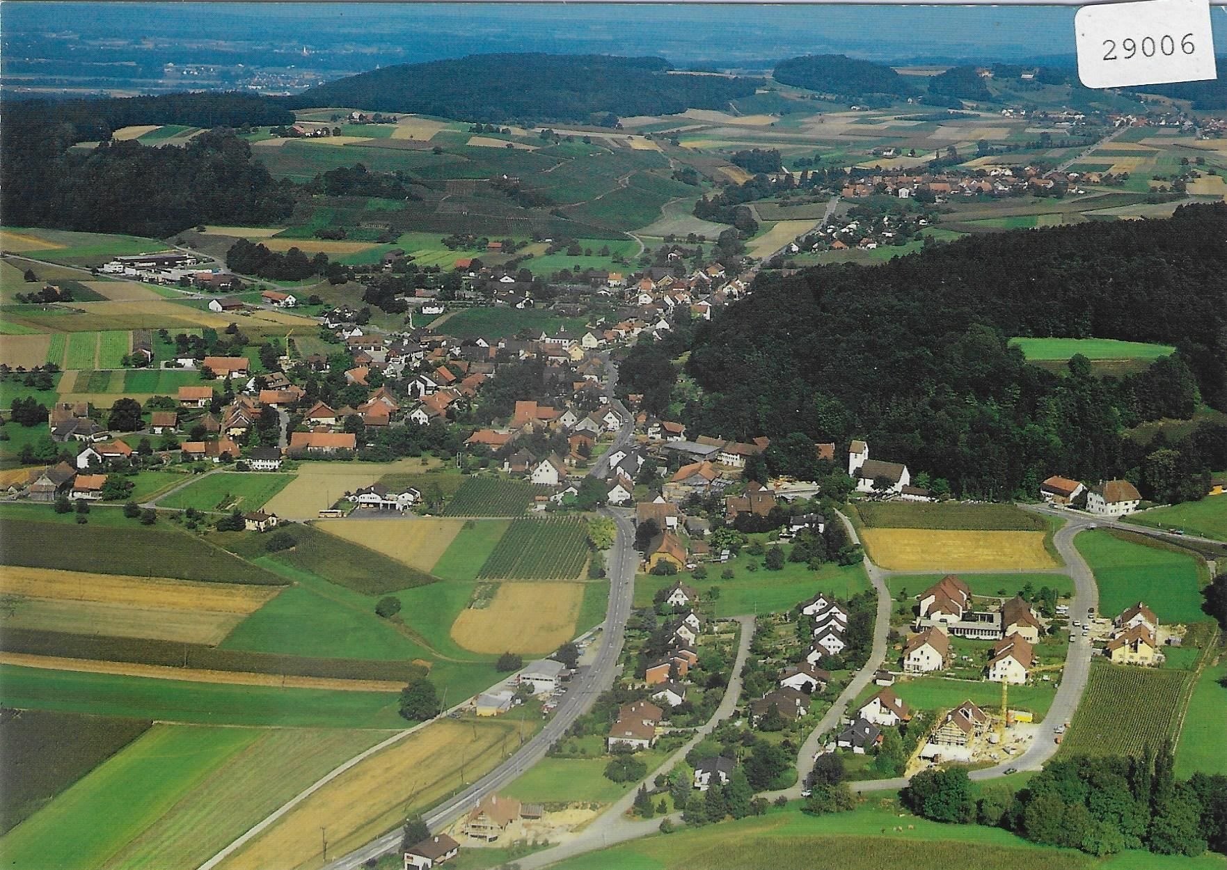 Cartoline postali: Flugaufnahme Flaach ZH – Usato da Ettingen venduto da Kartenplanet